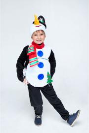 Карнавальный костюм Снеговик озарник
