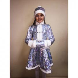 Карнавальний костюм Снігуронька кришталева